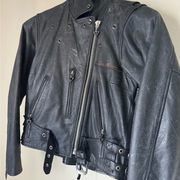 Harley-Davidson Black Leather Jacket - Picture 3 of 10